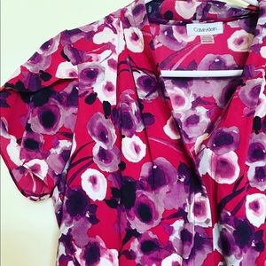Calvin Klein Floral Top